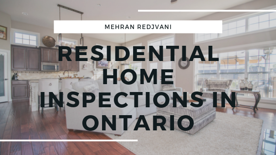 Residential Home Inspections In Ontario - Mehran Redjvani